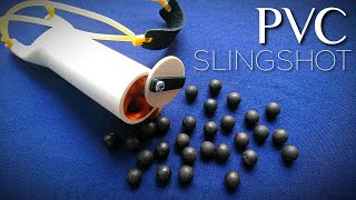 How To Make a PVC Slingshot [upl. by Flowers]