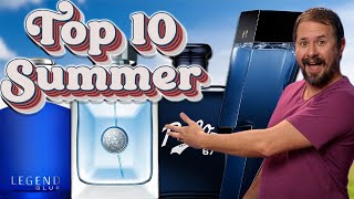 Top 10 SUMMER Designer Fragrances 2024  Best Mens Summer Fragrances [upl. by Bocyaj361]