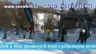 Ski areál Šachty Vysoké nad Jizerou [upl. by Alyad]