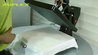 How to Print Laser tranfser paper by heat press machine HPC4803 [upl. by Torrlow]