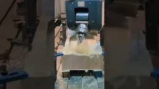 Amazing technology gear box flywheel drilling shaft drilling turning technology trending viral [upl. by Ambur]