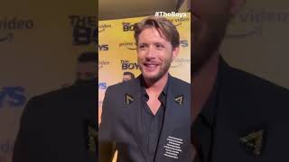 20220704 Jensen Ackles interview on the red carpet in Brazil2 [upl. by Adyahs]