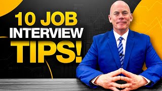 JOB INTERVIEW TIPS 10 TIPS FOR PASSING ANY JOB INTERVIEW [upl. by Aggie]