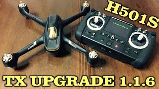 Hubsan H501S Transmitter Firmware Update  Upgrade Tutorial Guida Aggiornamento TX FPV1 v116 ITA [upl. by Brieta]