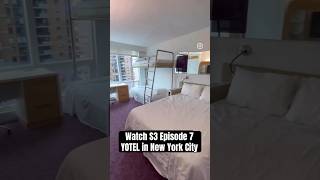 The Junior Suite at the YOTEL in New York City is more spacious for this hotel Watch S3 Ep7 Pt 1 [upl. by Laidlaw]