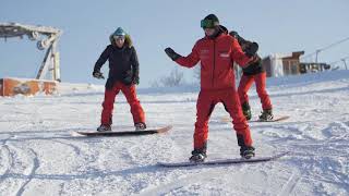 Snowboard oktatás Eplényben  Intersport Síaréna Eplény [upl. by Serg523]