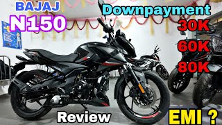 Bajaj Pulsar N 150 Downpayment And EMI Details l Bajaj Pulsar N 150 price details l Bajaj N150 [upl. by Trellas]