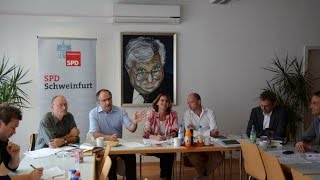 Breites Bündnis in Schweinfurt gegen die Ehrung von Dr Stefan Scheil [upl. by Anairdna]