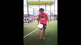 iShowSpeed New Football Skills 🤯🔥 [upl. by Lewie]