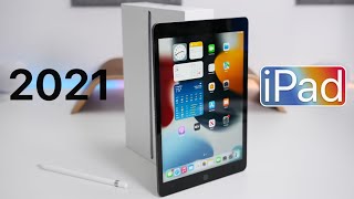 2021 iPad 9th Gen  Unboxing Comparison and First Look [upl. by Kate]