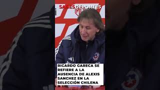 🎤RICARDO GARECA se refiere a la AUSENCIA de ALEXIS SANCHEZ en la selección chilena chile futbol [upl. by Ainigriv255]