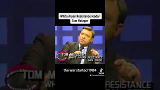 White Aryan Resistance leader Tom Metzger  Morton Downey Jr Show White Supremacy ep LiveApollo 37 [upl. by Stoat]