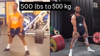 Jamal Deadlifts Goes From 500 lbs to 500 kg [upl. by Raimundo]