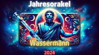 🌌 Wassermann 2024 Deine jährliche Prognose Enthüllt Dein Sternzeichen Jahresorakel [upl. by Edorej]