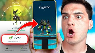 FASTEST WAY to get Zygarde Cells in Pokémon GO [upl. by Seaton]