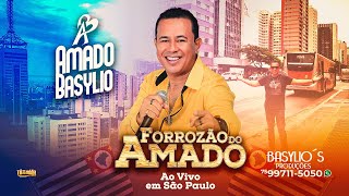 Forrozão do Amado Amado Basylio Ao Vivo Em São Paulo 2024 sãojoão festajunina [upl. by Aynna726]