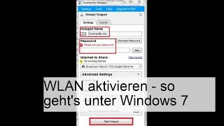 WLAN aktivieren  so gehts unter Windows 7 [upl. by Merry]