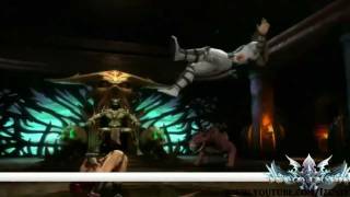 Mortal Kombat 9 Skarlet Official Fatalities First amp 2nd Secret Fatality E3 Expo 2011 [upl. by Anyahs]