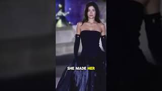 Kylie Jenners Rare Catwalk Appearance [upl. by Arracahs]