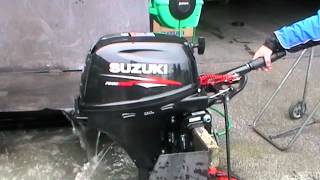 suzuki 15hp fuel injected [upl. by Mya335]