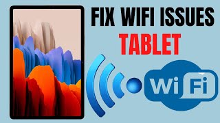 How to fix wifi connection problems in all tablets [upl. by Crowe]