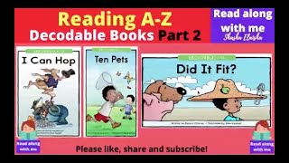 Decodable Books Compilation Part 2 Reading Practice for Grade 1 [upl. by Elysha952]