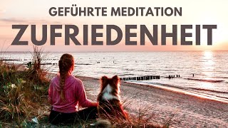 Geführte Meditation zum Glücklich sein  Dankbar und Zufrieden  Wohlfühlen und Entspannen 🧘🏼‍♀️✨ [upl. by Notlrahc700]