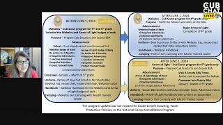 Updates to the Webelos and Arrow of Light programs [upl. by Akeihsat]