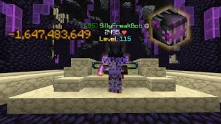 I Spent 1250000000 On Dragons hypixel skyblock gambaling [upl. by Ailhad636]