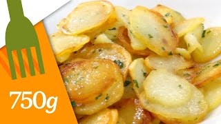 Recette de Pommes de terre sautées  750g [upl. by Odo88]