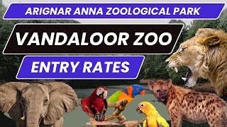 Vandalur zoo chennai Entry ticket price rates fees in tamil live arignar anna zoological snake park [upl. by Blodgett]