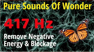 Pure 417 Hz Frequency  Remove Negative Energy amp Blockages [upl. by Surat]