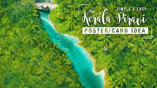 Easy Kerala Piravi Poster Card Idea kerala [upl. by Nebuer619]