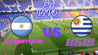 ARGENTINA 0 VS 2 URUGUAY EN VIVO [upl. by Eanore]