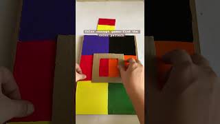 Color games  visual discrimination activity diyactivitiesforkids [upl. by Alyahs]