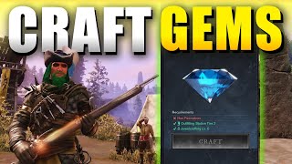 New World Aeternum How to Use  Craft Gems [upl. by Uzziel]