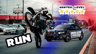 Cops Chase Dirt Bikes  Dirtbike UNDERCOVER Police Getaway [upl. by Sirdna15]