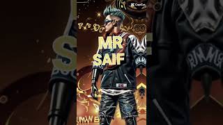 MR SAIF  FF EDITS [upl. by Aileon]