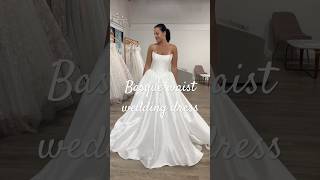 The perfect basque waist weddingdress is in and this is my fave What do you think [upl. by Talia]