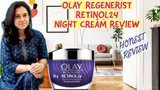 OLAY regenerist retinol 24 night creamNight cream for glowing skinolay night cream review [upl. by Kauffman808]