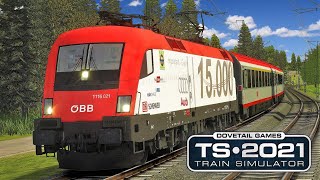 CORONA Maskenpflicht im EuroCity 219  TRAIN SIMULATOR 2021  Salzburg  Rosenheim ÖBB Taurus 1116 [upl. by Tamah]