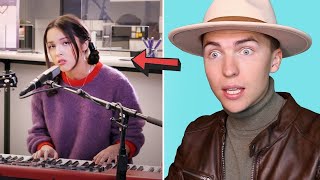 VOCAL COACH Justin Reacts to Olivia Rodrigo  Drivers License Tiny Desk [upl. by Funch]