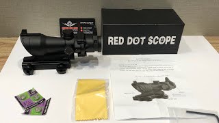 Red Dot Scope REDGREEN DOT SIGHT INSTRUCTIONS [upl. by Yleak]