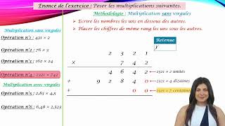 Maîtrisez la Multiplication  Guide complet et astuces pour CM1 CM2 et 6ème Entiers amp Décimaux [upl. by Anoirtac]