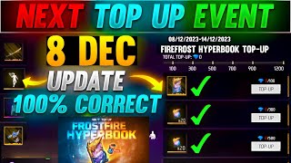 Next Top Up Event In Free Fire 8 DECEMBER 2023  upcoming top up event in free fire [upl. by Hauge439]