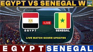 Egypt Women Vs Senegal Women Live Match Today  EGY Vs SEN Live Football Match 2023 Live [upl. by Gnourt]