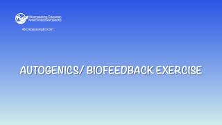 AutogenicsBiofeedback Exercise [upl. by Paula251]