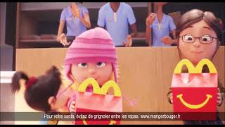 McDonalds HAPPY MEAL Moi Moche et Méchant 4  Usfoods72 France [upl. by Marrin]