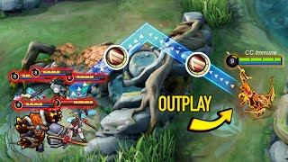 SMARTEST OUTPLAY MOMENTS IN MOBILE LEGENDS 5 [upl. by Okime]