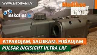 Pulsar Digisight ULTRA N455 LRF No iepakojuma līdz šautuvei [upl. by Undine]